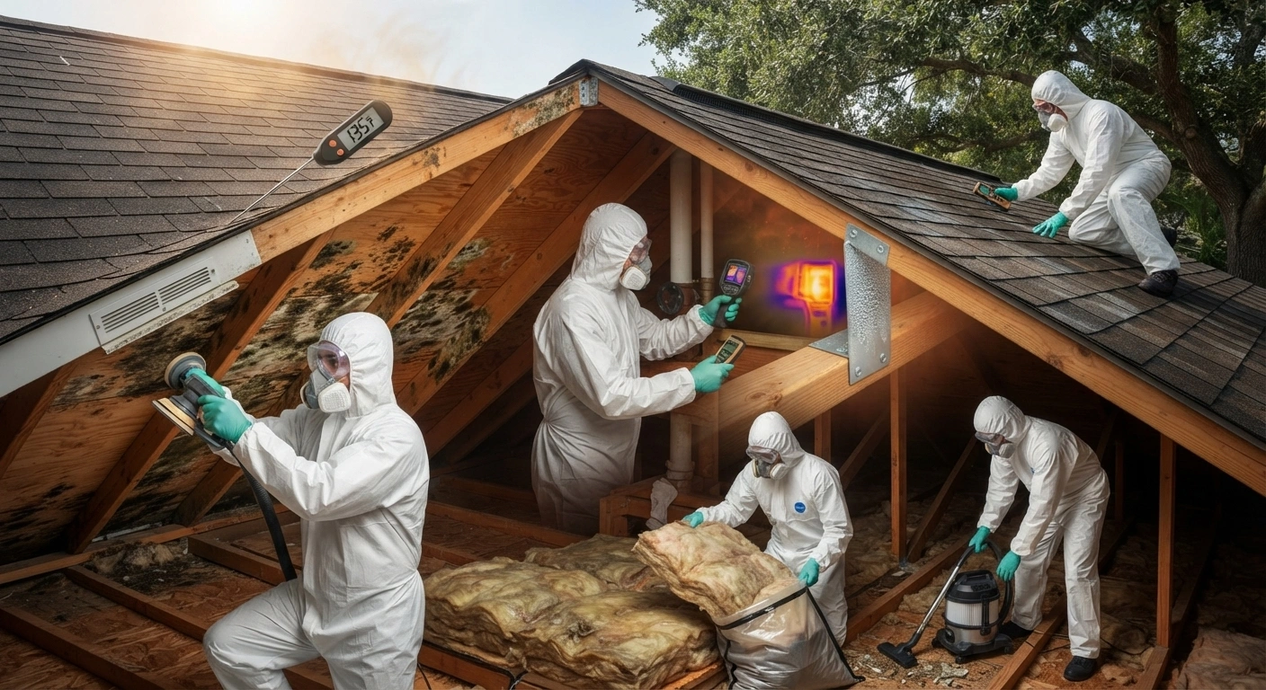 Attic Mold Removal Gainesville