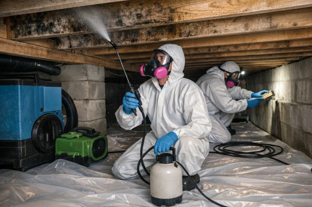 Crawl Space Mold Removal Gainesville